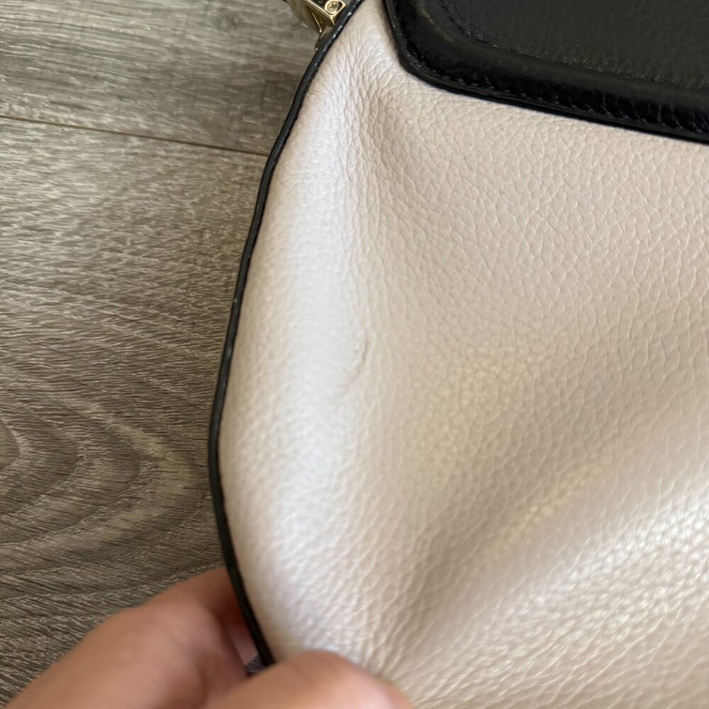 Kate Spade Oliver Street Lilly Bag Crossbody Two Tone Black Blush - Picture 6 of 8